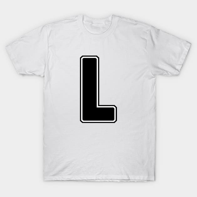 L T-Shirt by gorgeouspot